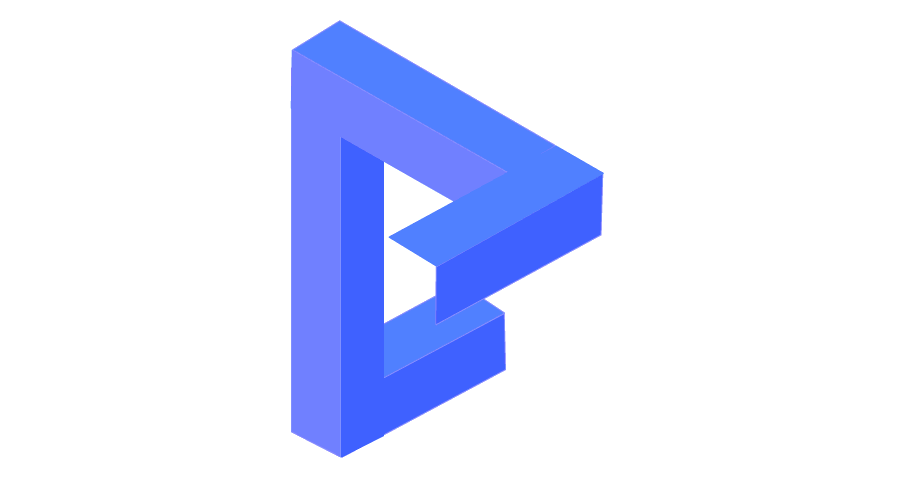 Penrose triangle open Penrose triangle open