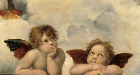 Rafael, Madonna Sixtina - détail