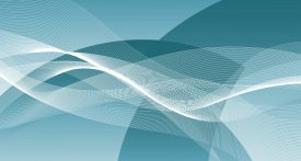 abstract illustration with waves