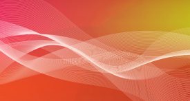 abstract illustration with waves