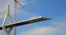 Bridge under construction