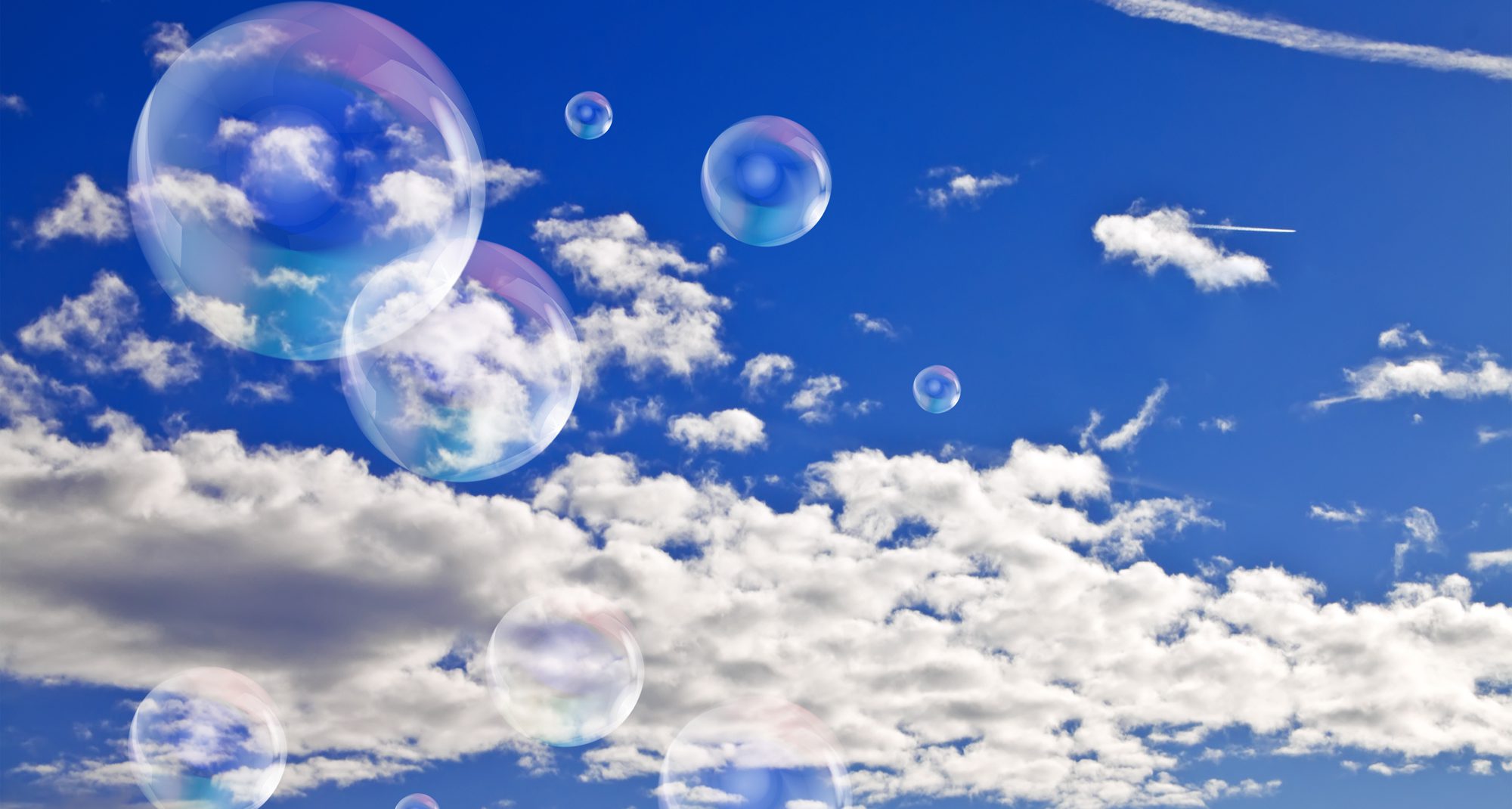 Bubbles in the sky Bubbles in the sky