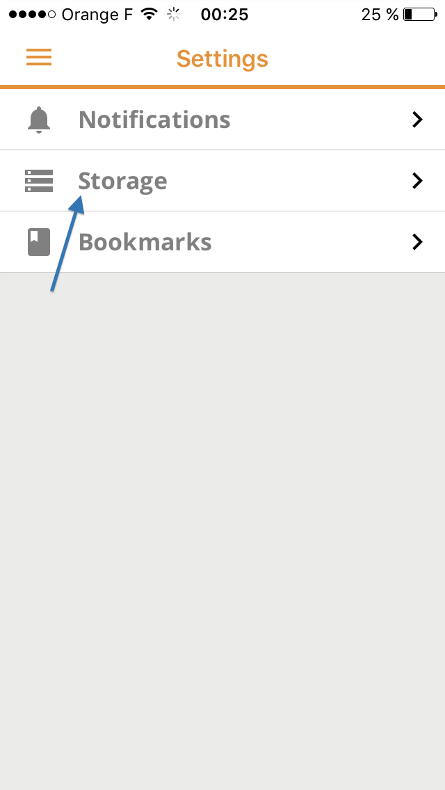 storage